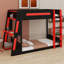 Lit superposé en bois avec bureau-242762952-242131817