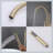 2 Handle Floor Clawfoot Tub Faucet-95046861