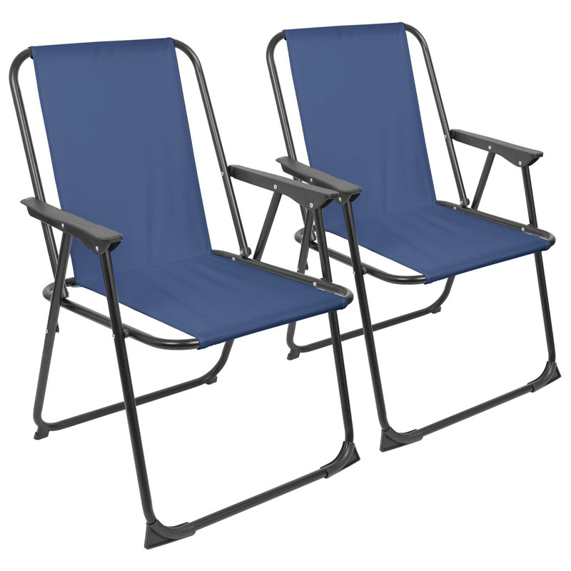 Folding Camping Chair, Navy