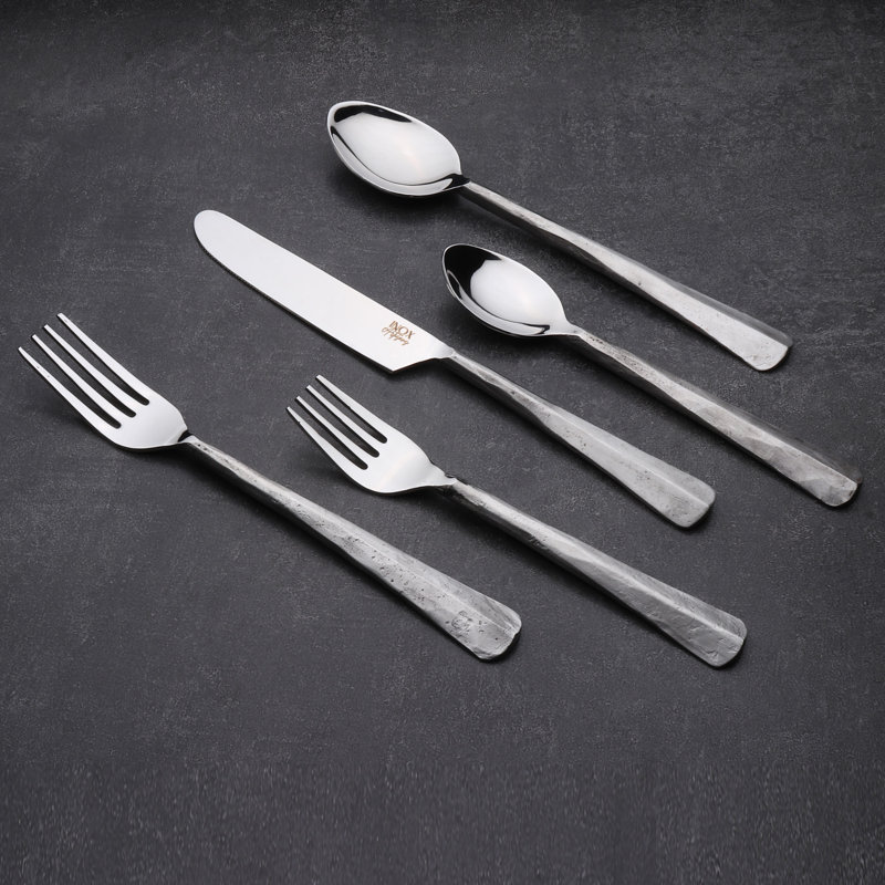 Ensemble de couverts 5 pièces Ahrianna, service pour 1 personne
