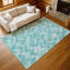 Tapis géométrique intérieur / extérieur lavable à la machine Matteson ACN2297-1687757897
