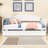Elegant Twin Wood Daybed with Twin Trundle-550281431