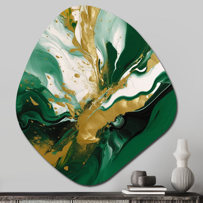 Kathrine - Abstract Nebula Shape Assymterical Metal Wall Art