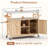 Versatile Outdoor Grill Cart With Storage, Spice Rack, Paper Towel Holder, And Lockable Wheels-249557410