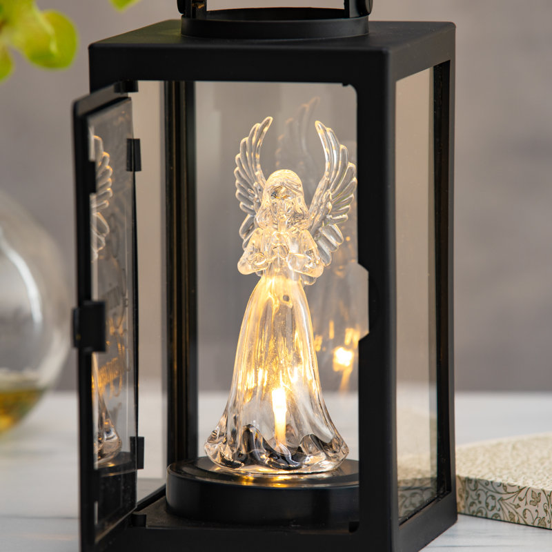 Memorial Lantern LED Plastic Table Décor, 8.5"