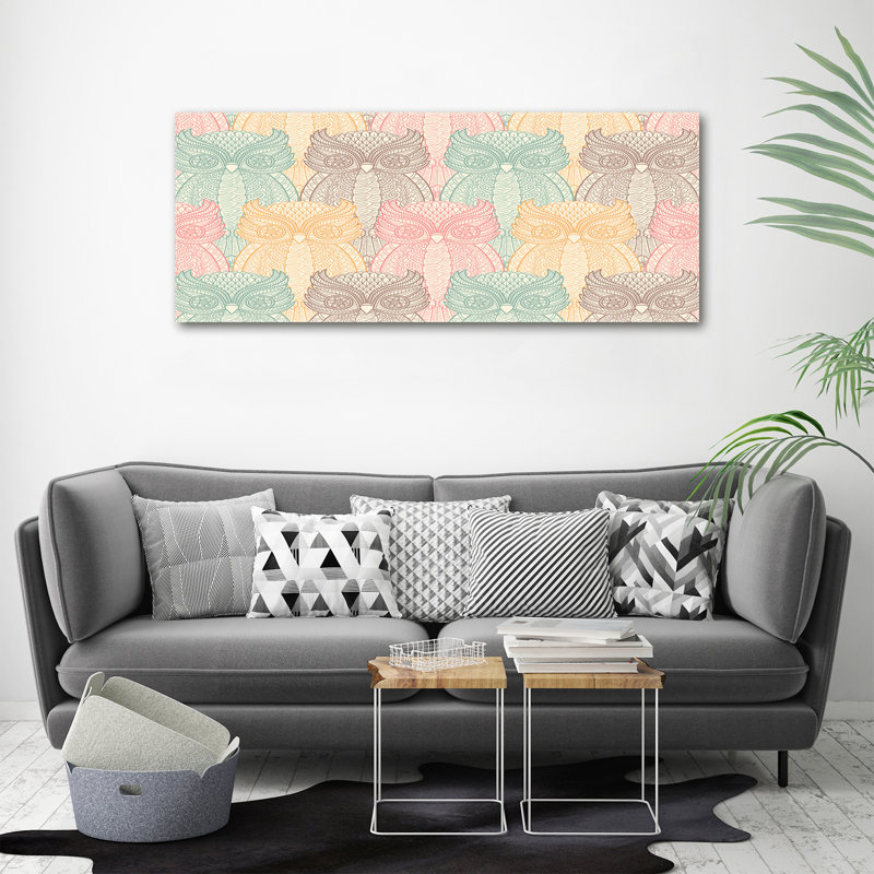 Owls - No Frame Print on Canvas