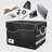 Fireproof Document Box, File Organizer Box With Lock, Collapsible Fireproof Document Storage Box With Zippers
