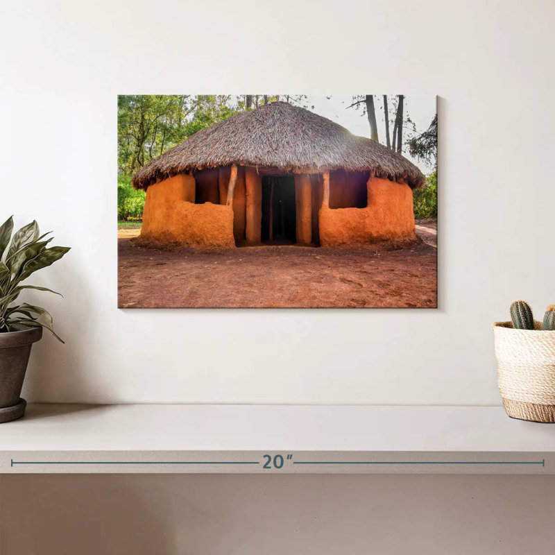 Lilie Kenya Tribal Hut, H 8 po x l 12 po