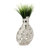 Adeline Decorative Floral Design Ceramic Table Vase For Home Decor - Artistic Flower Vase With Layered Sculptural Petal Detailing - Perfect Accent For Displaying Fresh Or Faux Floral Arrangements-299284563-270090951