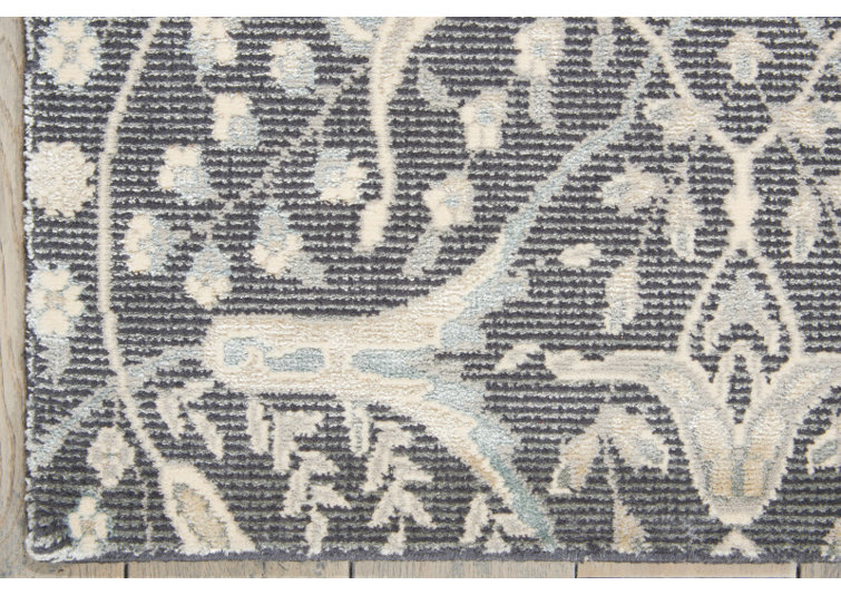 Mahika Viscose Abstract Indoor Rug