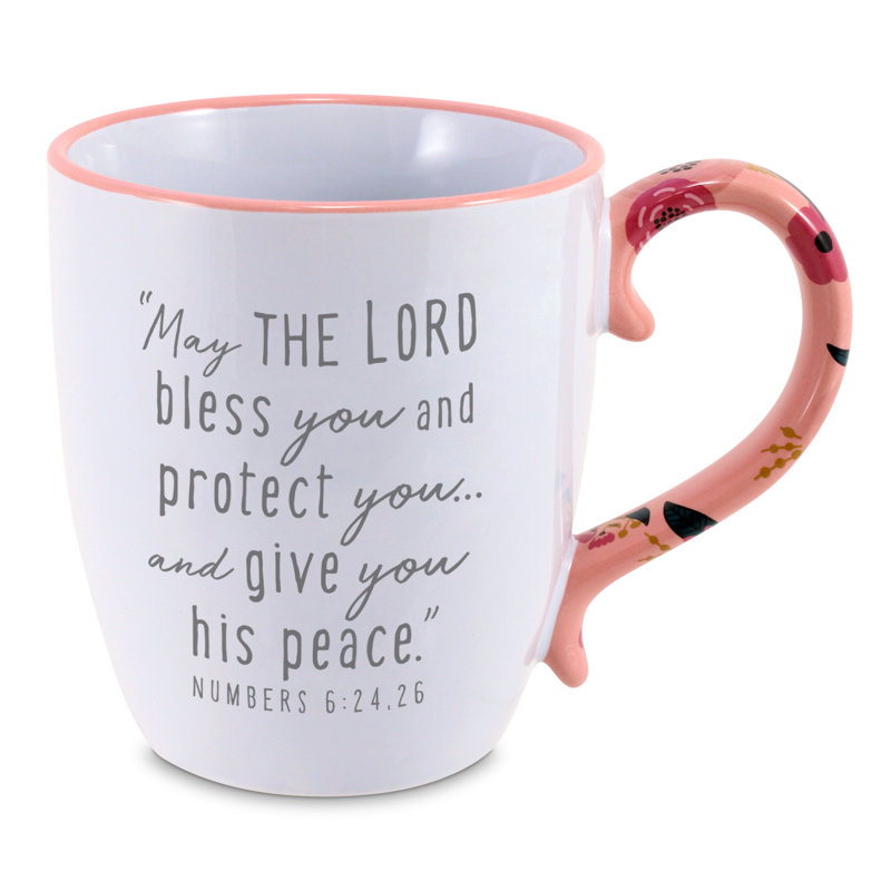 Braylynn Handmade Ceramic Porcelain Coffee Mug Teacup and Saucer