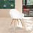 Anautica 4 - Person Wood Patio Dining Set with Rectangular Table
