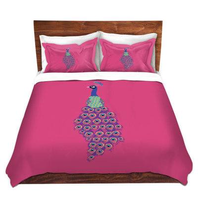  Ensemble de housse de couette Peacock