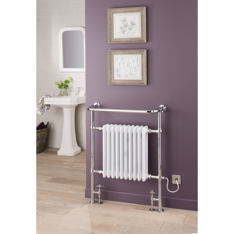 Acton Traditional Towel Rail Heated Towel Rails, 96.3cm x 76.3cm x 23cm, Electric/Water-Fed
