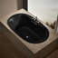 Underscore Oval 72-In X 42-In Heated Bubblemassage Air Bath with Center Drain-2066529180
