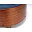 Lit pour chien en bois massif avec dossier et coussin Chetanna-111173811-122266677