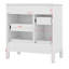 Meuble-lavabo 30 po avec lavabo en céramique, tiroir escamotable-114234396