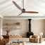 60in 3-Blades Indoor Ceiling Fan with Remote Control-1942500284