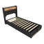 Upholstered Lift Up Storage Bed-870637020