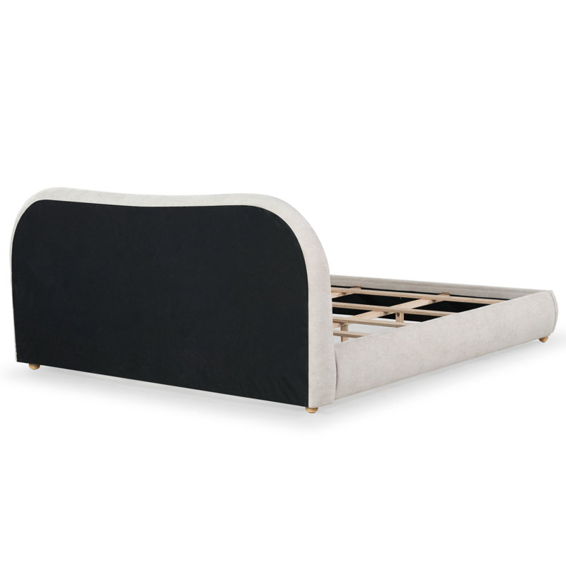 Beccarose Bed, Queen, Natural/Beige