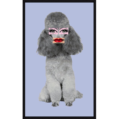 Poodle Lips V Print by Jeffrey Goodman