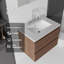 Meuble-lavabo flottant 24 po avec lavabo, tiroir à fermeture en douceur 24 po-133585862-133585864