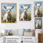 «Baby White Goat Peaks» - art mural animal de chèvre-361357489-361357490