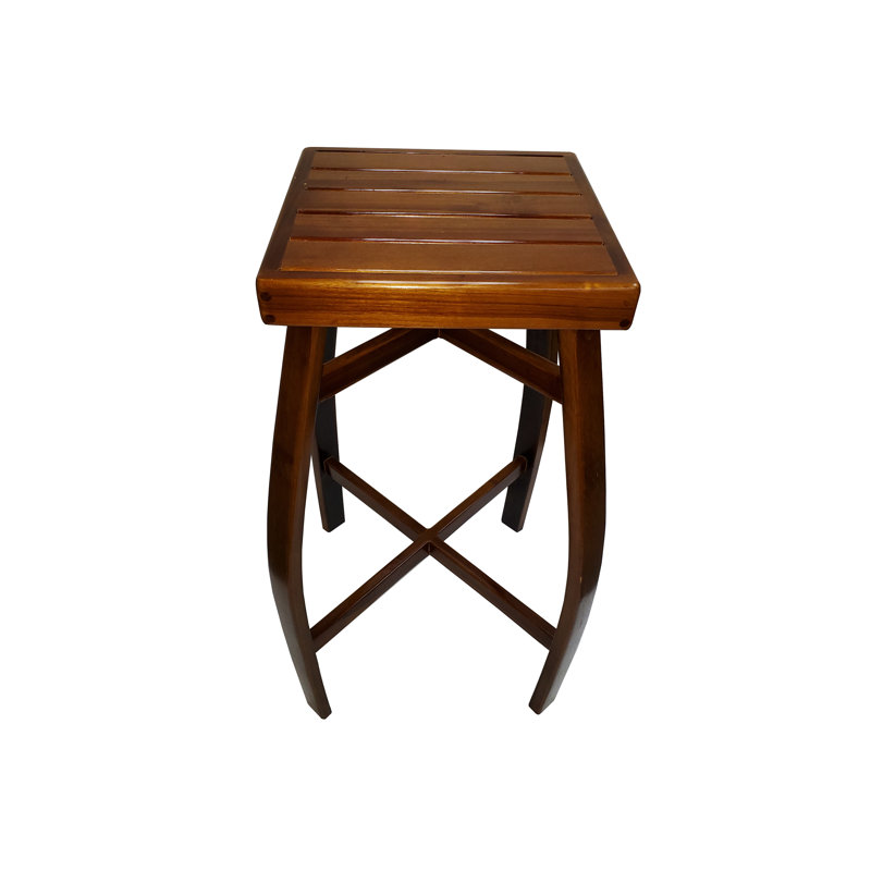 Tabouret en bois massif de 30 po