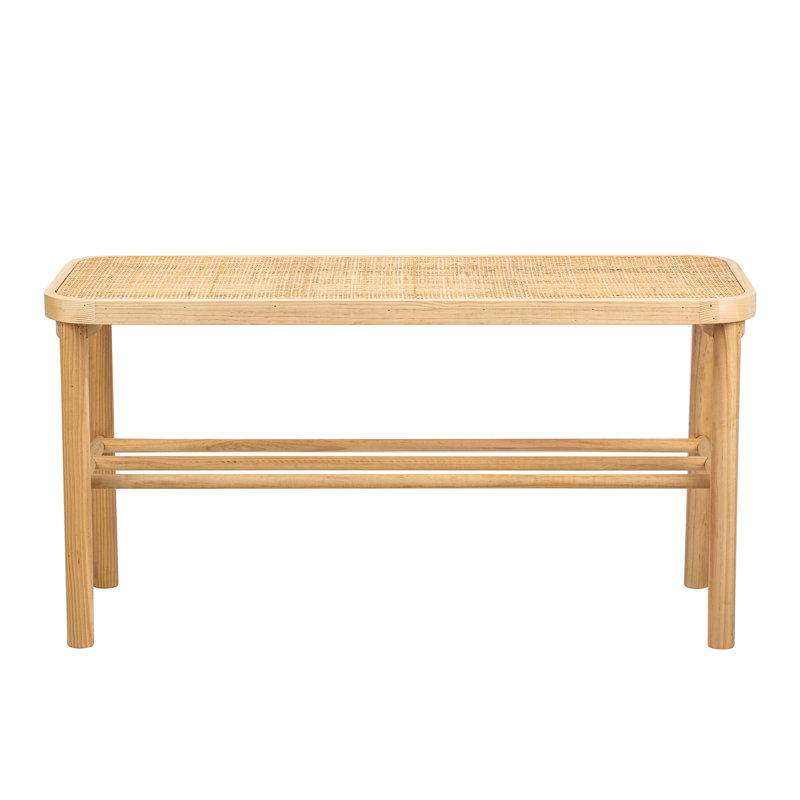 Barnes Rattan Storage Bench