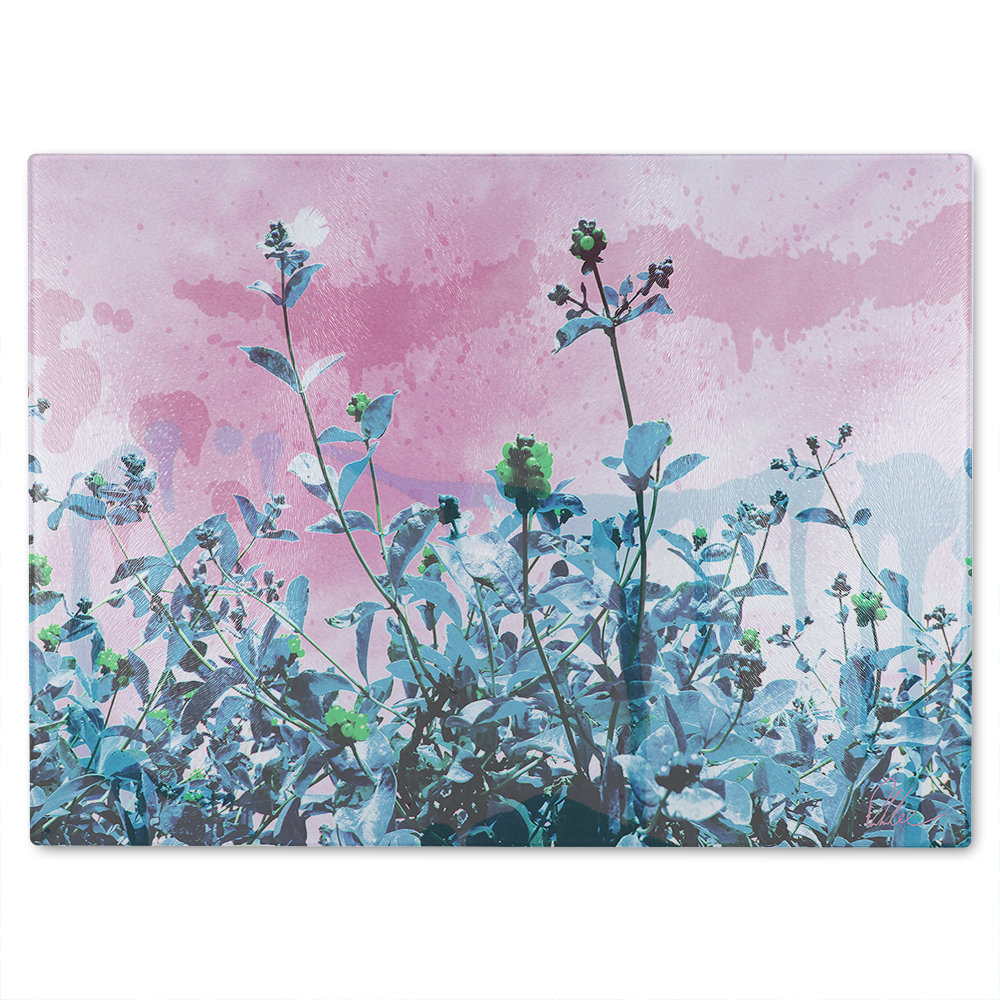 Berry Sky Glass Chopping Board