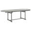 Jamayra 8 - Person Acacia Solid Wood Patio Dining Set Extendable and Umbrella Hole Included Oval Table-256153020