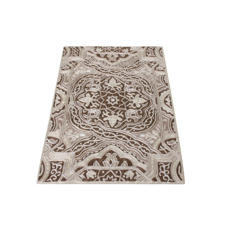 One-of-a-Kind 2’8”x4’1” Hand Knotted Area Rug