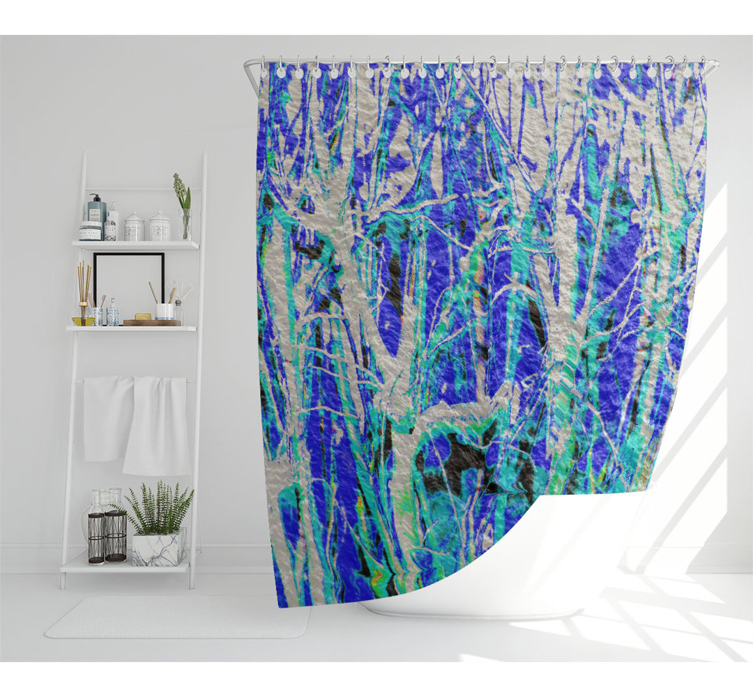 Thames La Paris Designer Shower Curtain