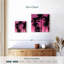Gillard Palms noir sur rose I-109383533