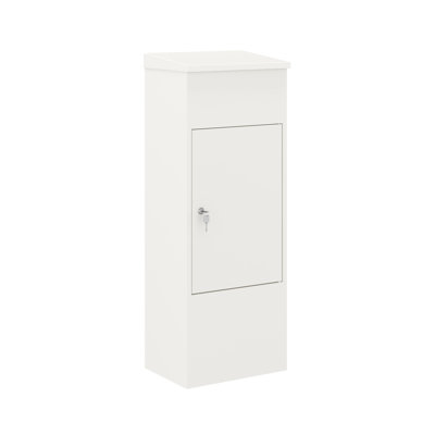 Boîte de rangement de colis moyenne CEHA pour l'extérieur, boîte de rangement verrouillable anti-vol pour la maison ou le bureau