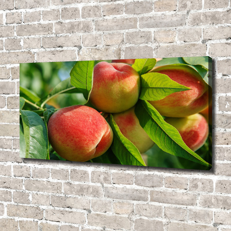 Peaches - No Frame Print on Canvas