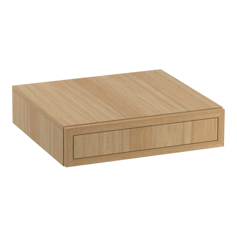 Jacquard® Lap Drawer, Khaki White Oak