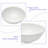 16"X16"  Ceramic Round Vessel Bathroom Sink