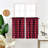 Plaid Tie-Up Cafe Curtain-1700370120-1700369714
