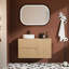 PERLA 100 cm Bathroom Cabinet with Countertop and Door Cabinet-1573936359
