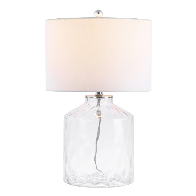 Lampe de table transparente 23 po Roseburg