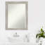 Sherice Closed Corner Frame Flat Wall Mirror-2094696000