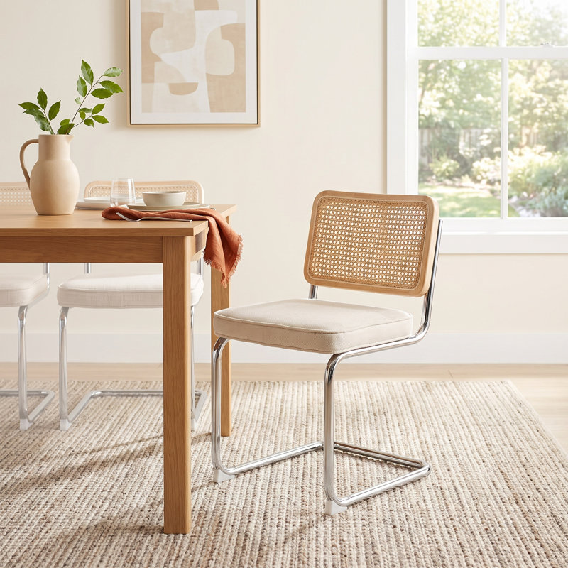 Waka Coralia Dining Chair, Cream