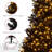 7.5 FT Tall Prelit Artificial Christmas Tree