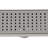 Designline Linear Shower Drain Square Grate-85214970-85214973