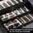Knife Display Case, 3-Layer Pocket Knife Case Display & Storage Knives, Solid Wood Knife Case for Collections, Gift for Boyfriend Fathers Day Birthday Gifts(Black)-131428605