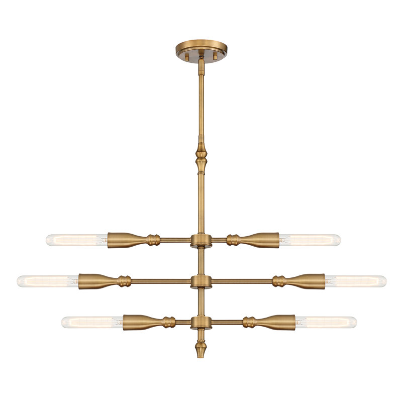 Lustre sphérique spoutnik à 6 lumières Mgrdich