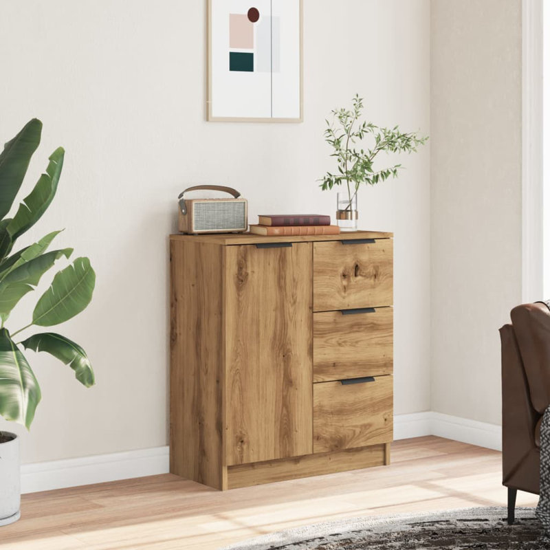 Seattle 60cm Sideboard, Artisian Oak