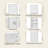 Multi Functional Corner Cabinet With Two Doors And Adjustable Shelves-744589272