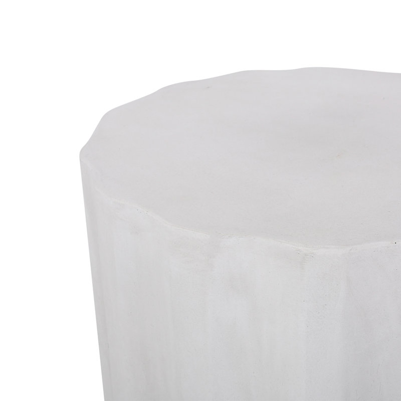 Outdoor Lightweight Concrete Side Table
